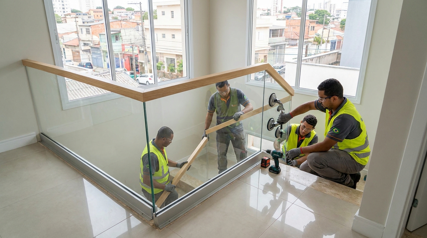 Guarda Corpo no Castelo, Santos‑SP