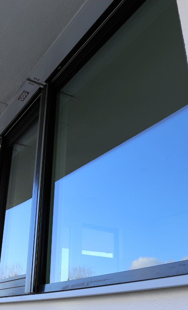 janela de vidro em Santos