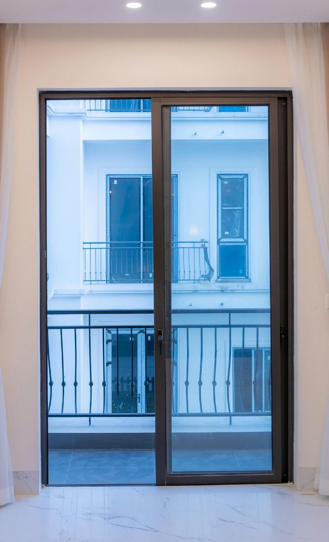 porta de vidro em Santos